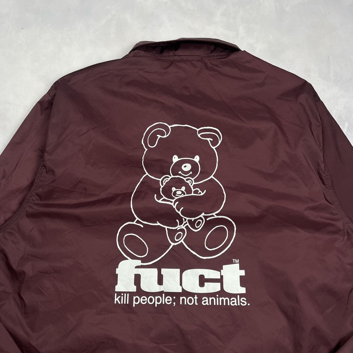 FUCT FUCT KILL PEOPLE COACH JACKET Size US M / EU 48-50 / 2 - 6 Thumbnail