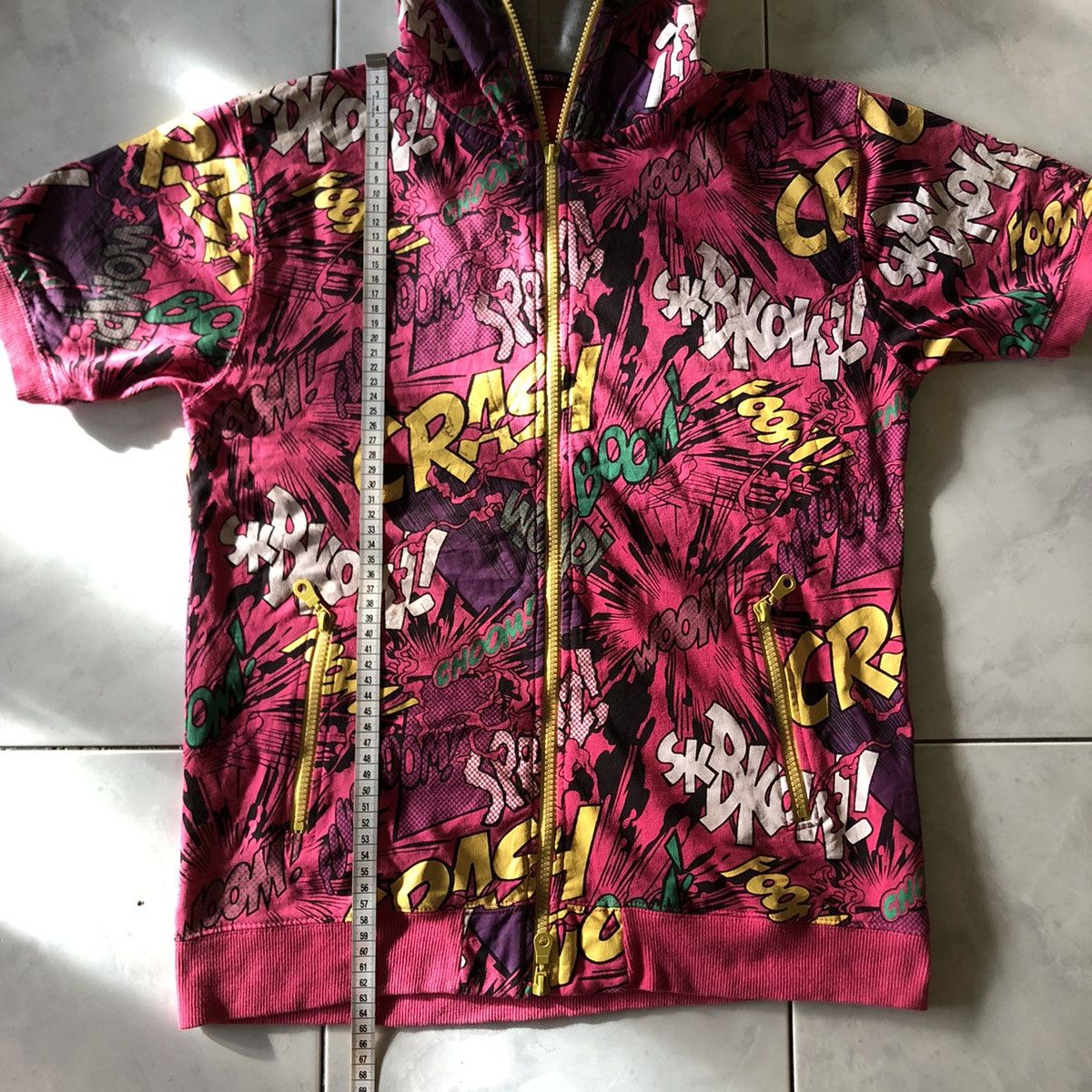 Japanese Brand Lock Heaven Aop Double Zip Hoodie Comic Marvel Style Japan Size US M / EU 48-50 / 2 - 18 Thumbnail