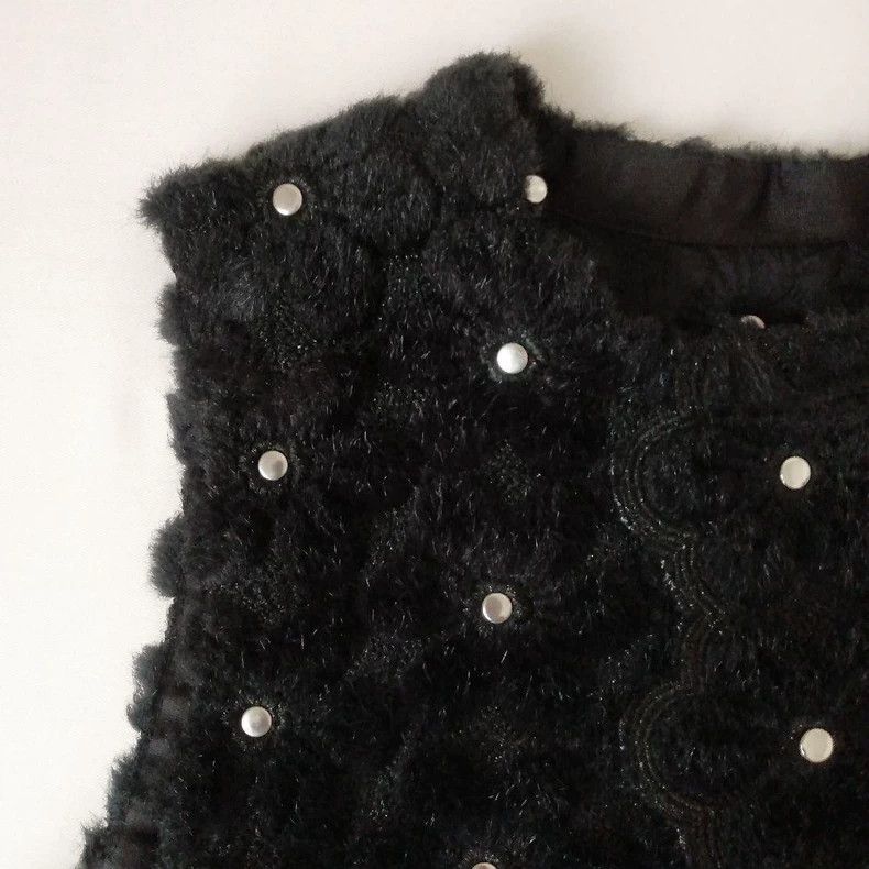 Comme des Garcons Comme des Garcons Black vintage flower design vest top Size S / US 4 / IT 40 - 3 Thumbnail