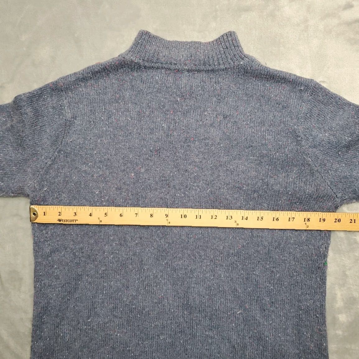 Basic Editions VINTAGE Basic Editions Holiday Sweater Womens Medium Blue Christmas Wool Blend Retro Y2K Size M / US 6-8 / IT 42-44 - 7 Thumbnail