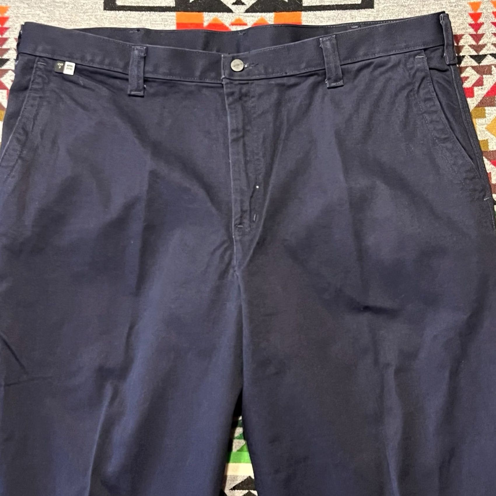 Carhartt Carhartt Pants Mens 42x30 Navy Flame Resistant Workwear B9 Size US 42 / EU 58 - 7 Thumbnail