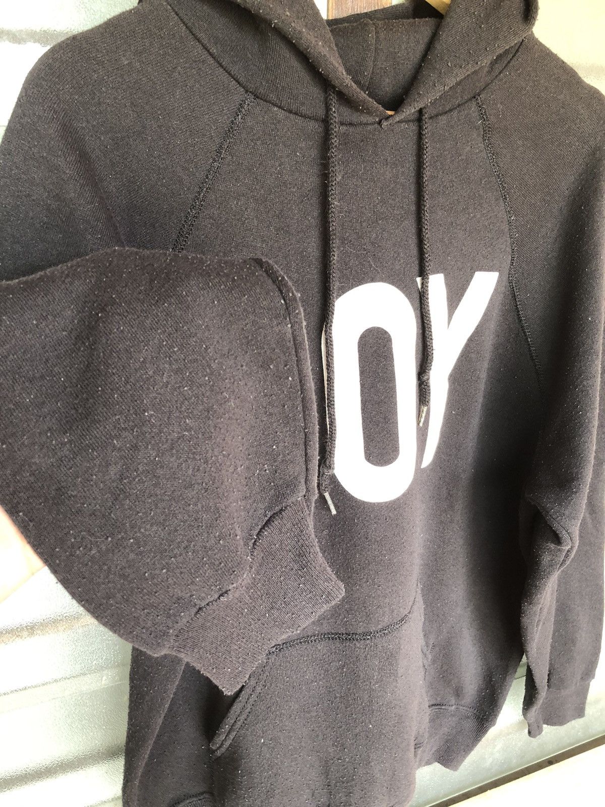 Boy London Vintage 90's Boy London Hoodie Size US L / EU 52-54 / 3 - 9 Thumbnail