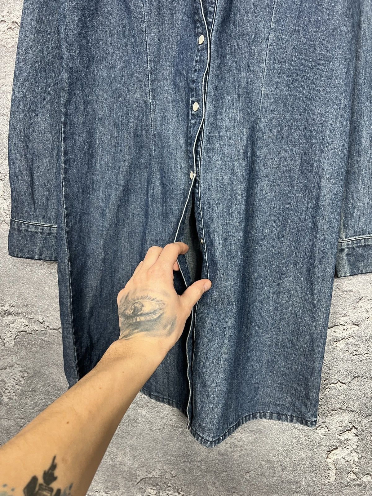 Acne Studios Acne Studios Denim Shirt Dress Size S Size S / US 4 / IT 40 - 10 Thumbnail