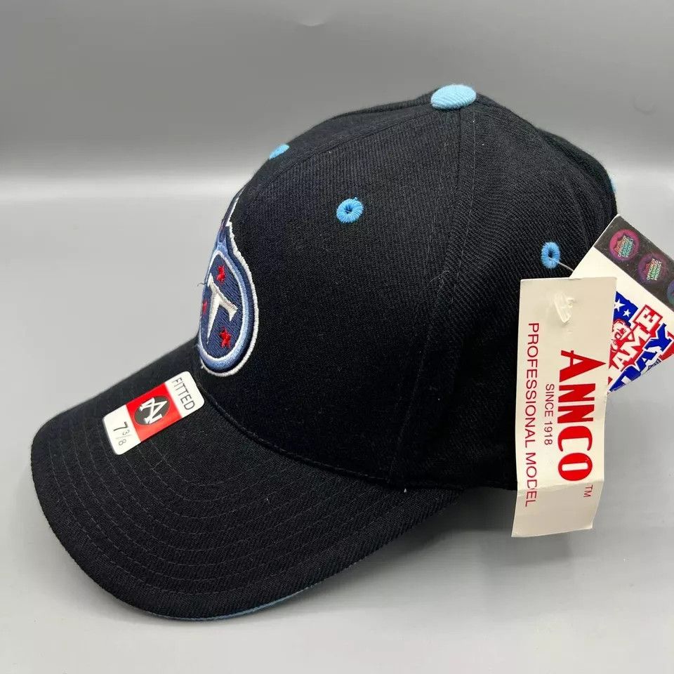 Other Tennessee Titans Hat Men 7 3/8 Embroidered Logo Fitted Cap Size ONE SIZE - 2 Thumbnail