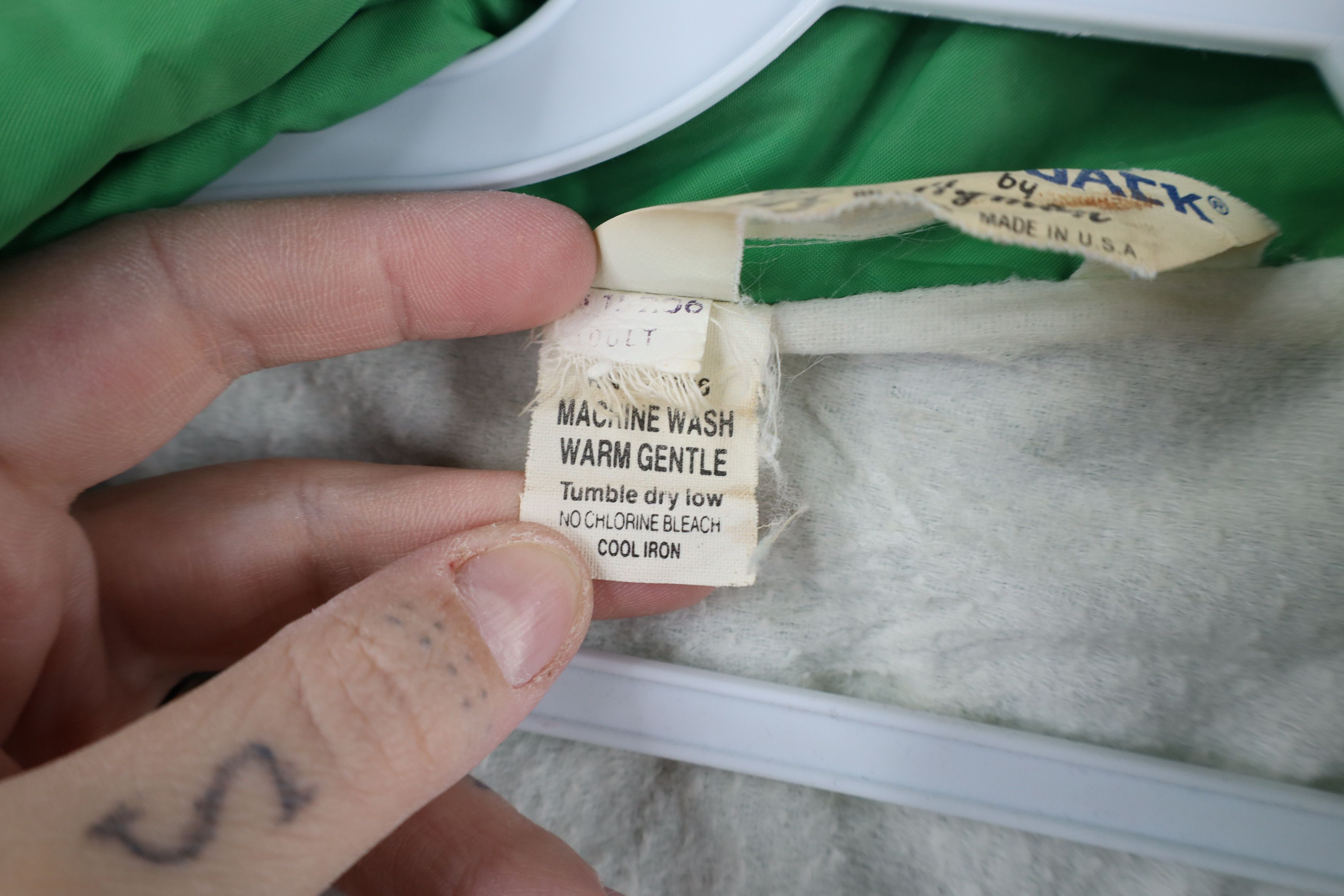 Vintage Vintage 70s Streetwear Lined Coach Coaches Jacket Green USA Size US XL / EU 56 / 4 - 11 Thumbnail