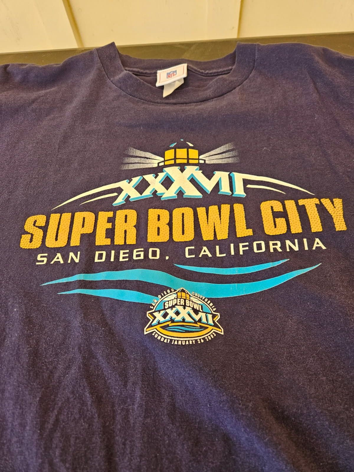 NFL Super Bowl City NFL Y2K Vintage Tee Super Bowl 36 Tee Size US XL / EU 56 / 4 - 2 Thumbnail