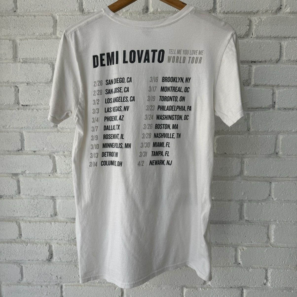 Band Tees 18’s Demi Lovato Tell Me You Love Me World Tour Tee Size US M / EU 48-50 / 2 - 2 Thumbnail