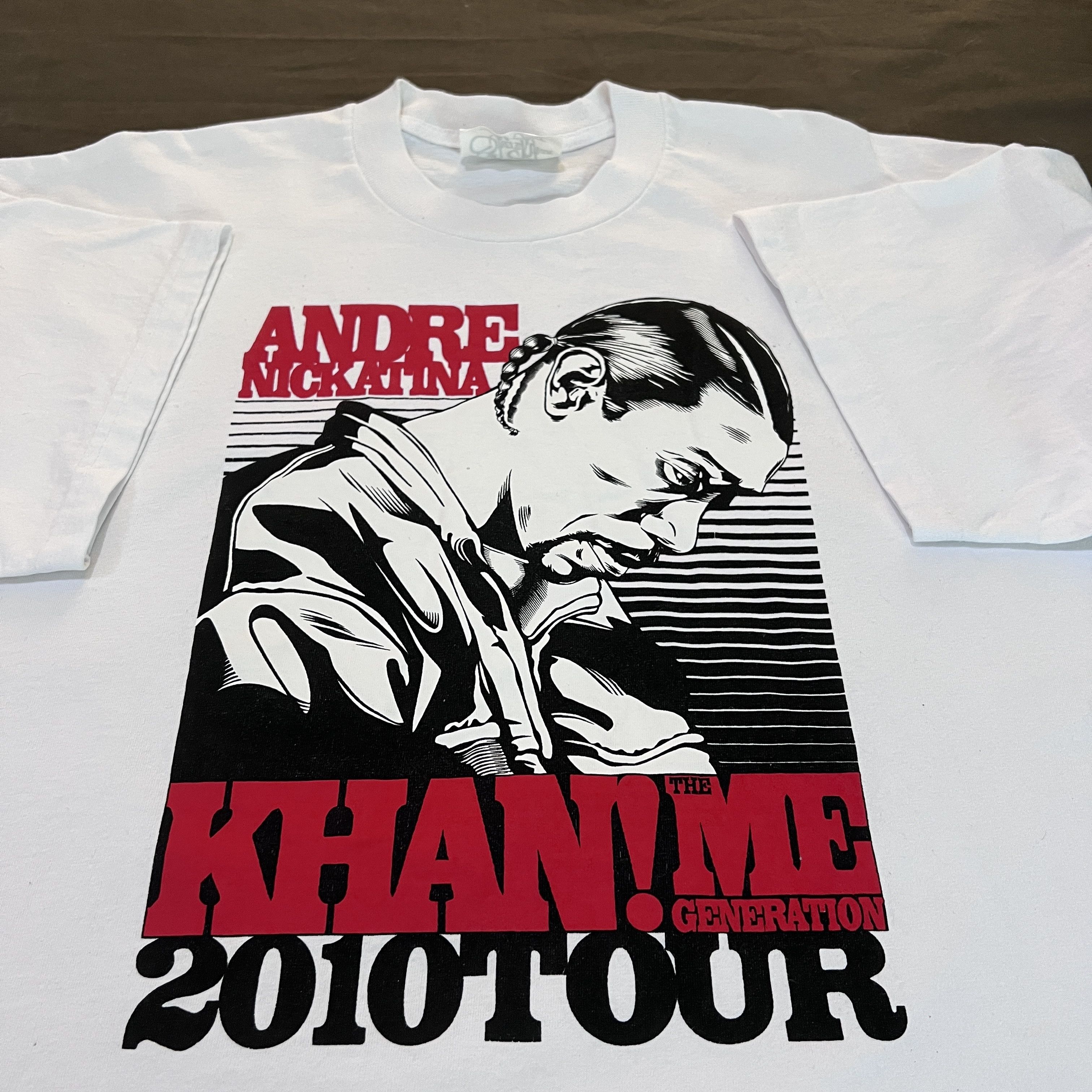 Band Tees Vintage Y2K Andre Nickatina Dre Dog Tour Promo Tee Size US XL / EU 56 / 4 - 1 Thumbnail