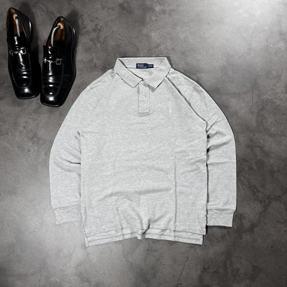 Polo Ralph Lauren Polo Ralph Lauren Small Pony Longsleeve Rugby Shirt Tee Size US S / EU 44-46 / 1 - 1 Thumbnail