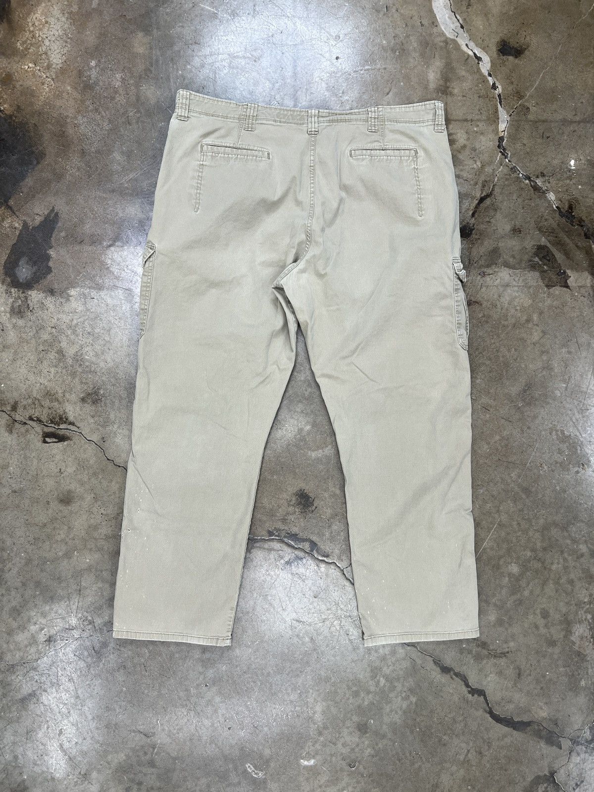 Vintage × Wrangler Vintage Wrangler Khaki Cargo Pants Relaxed Fit sz. 42x32 Size US 42 / EU 58 - 4 Thumbnail