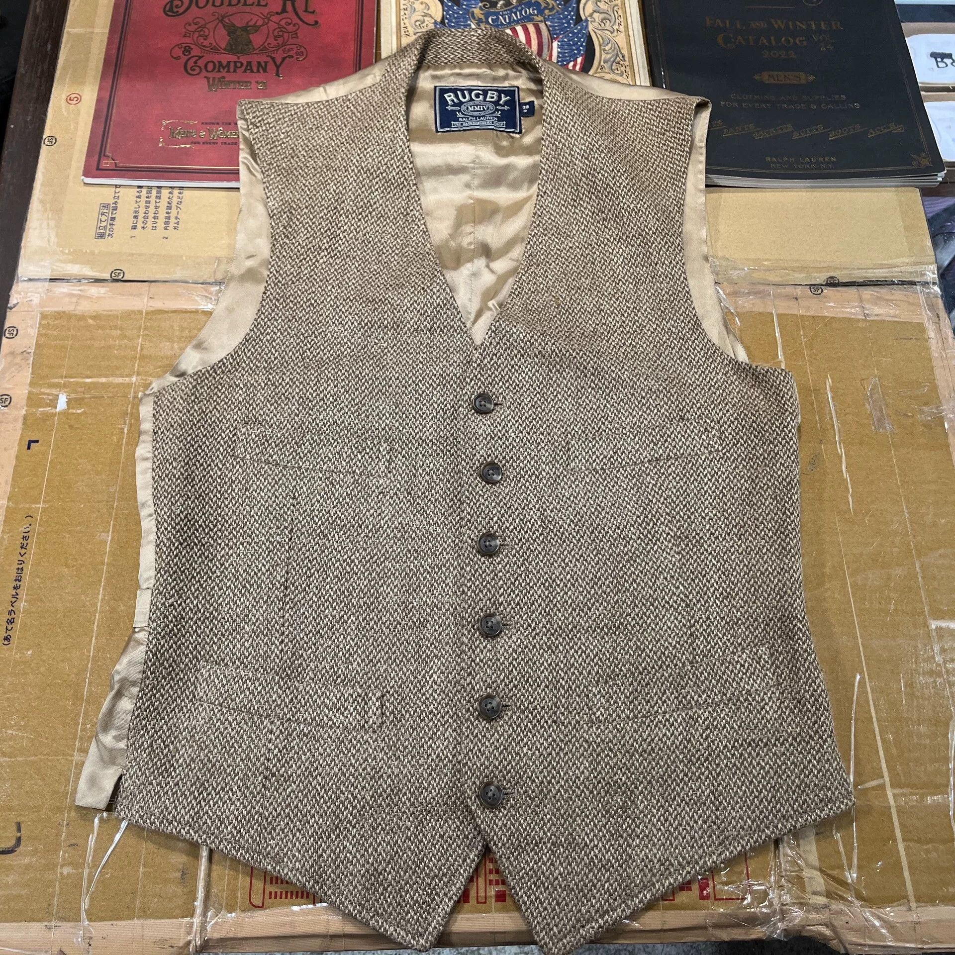 RRL Ralph Lauren vintage rl linen vest by ralph lauren Size US M / EU 48-50 / 2 - 1 Thumbnail