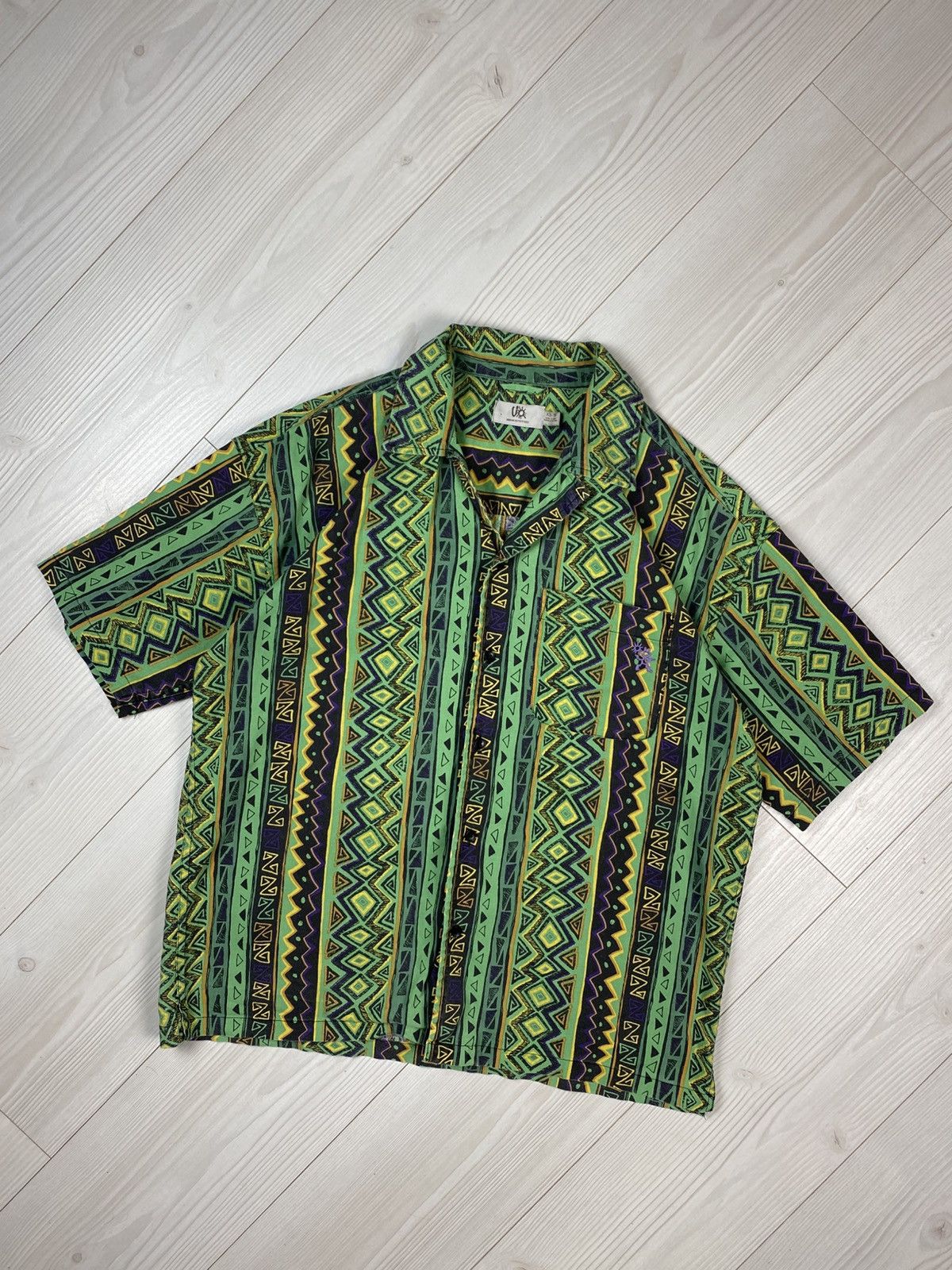 Urban Outfitters Short sleeve geometric shirt Urban Outfitters Hawaiian style Size US M / EU 48-50 / 2 - 1 Thumbnail