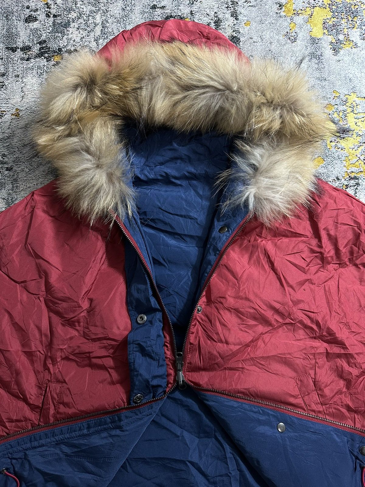 If Six Was Nine × Japanese Brand × Le Grande Bleu (L.G.B.) ALBACHER BOXY FUR ZIPHOODED JACKET IF SIX WAS NINE LGB STYLE Size US XXL / EU 58 / 5 - 5 Thumbnail
