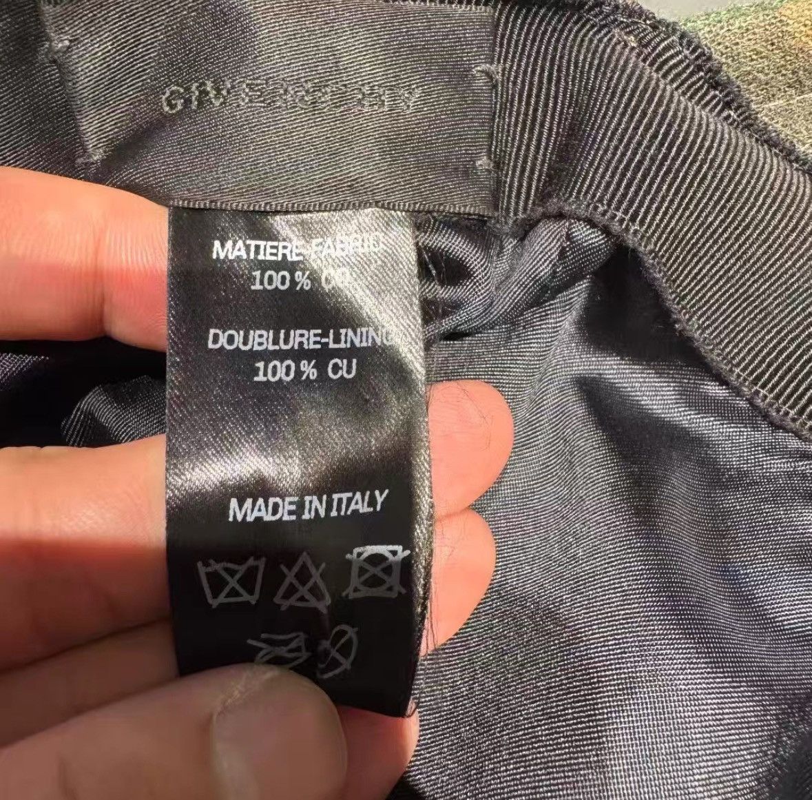 Givenchy Givenchy 23ss destroyed camo cap Size ONE SIZE - 6 Thumbnail