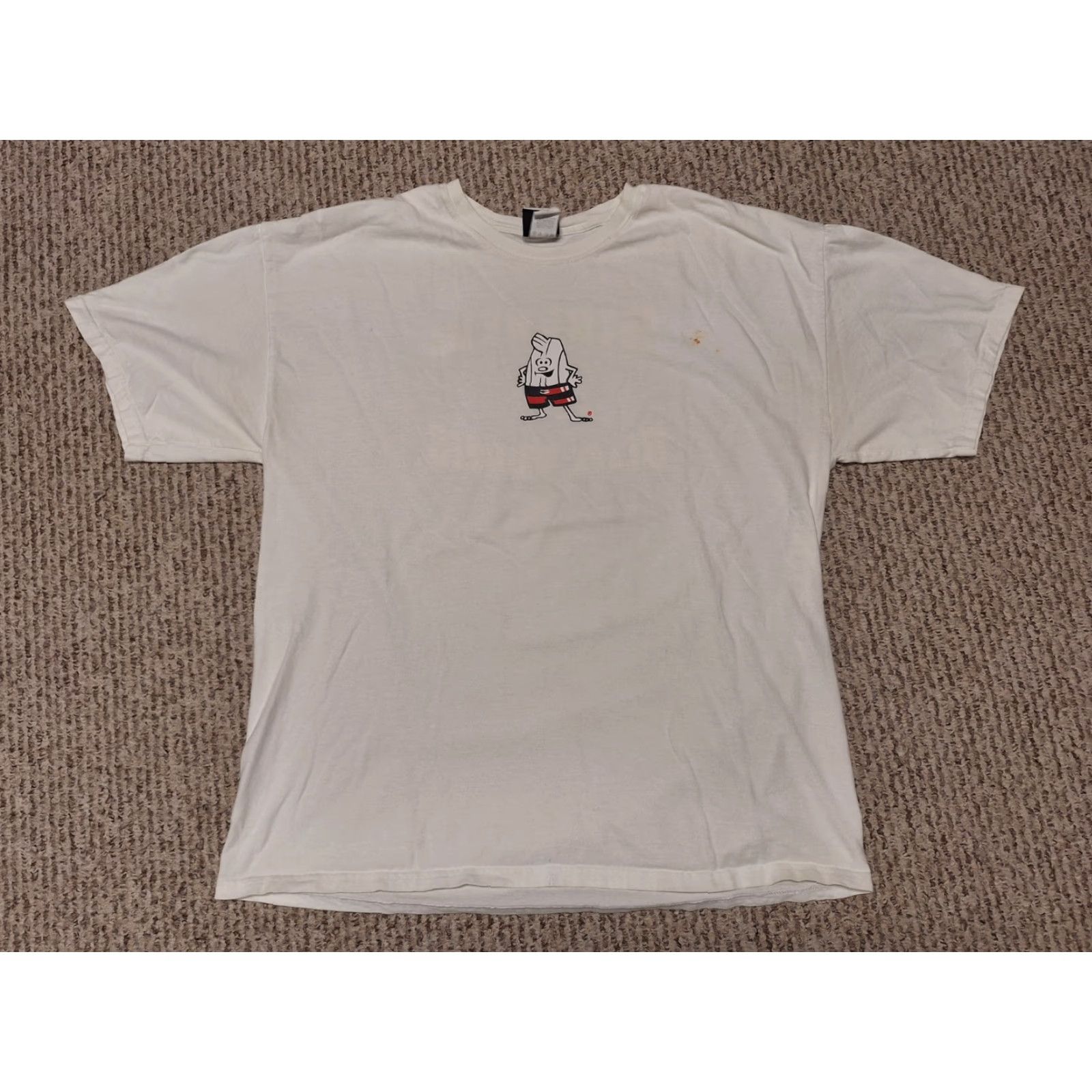 Vintage VINTAGE Birdwell Beach Britches Surfin Birdie Beach Retro T-Shirt XL Shirt Mens White Cotton Jersey Graphic Print Beach Pattern Surf Ocean 90s Size US XL / EU 56 / 4 - 3 Thumbnail