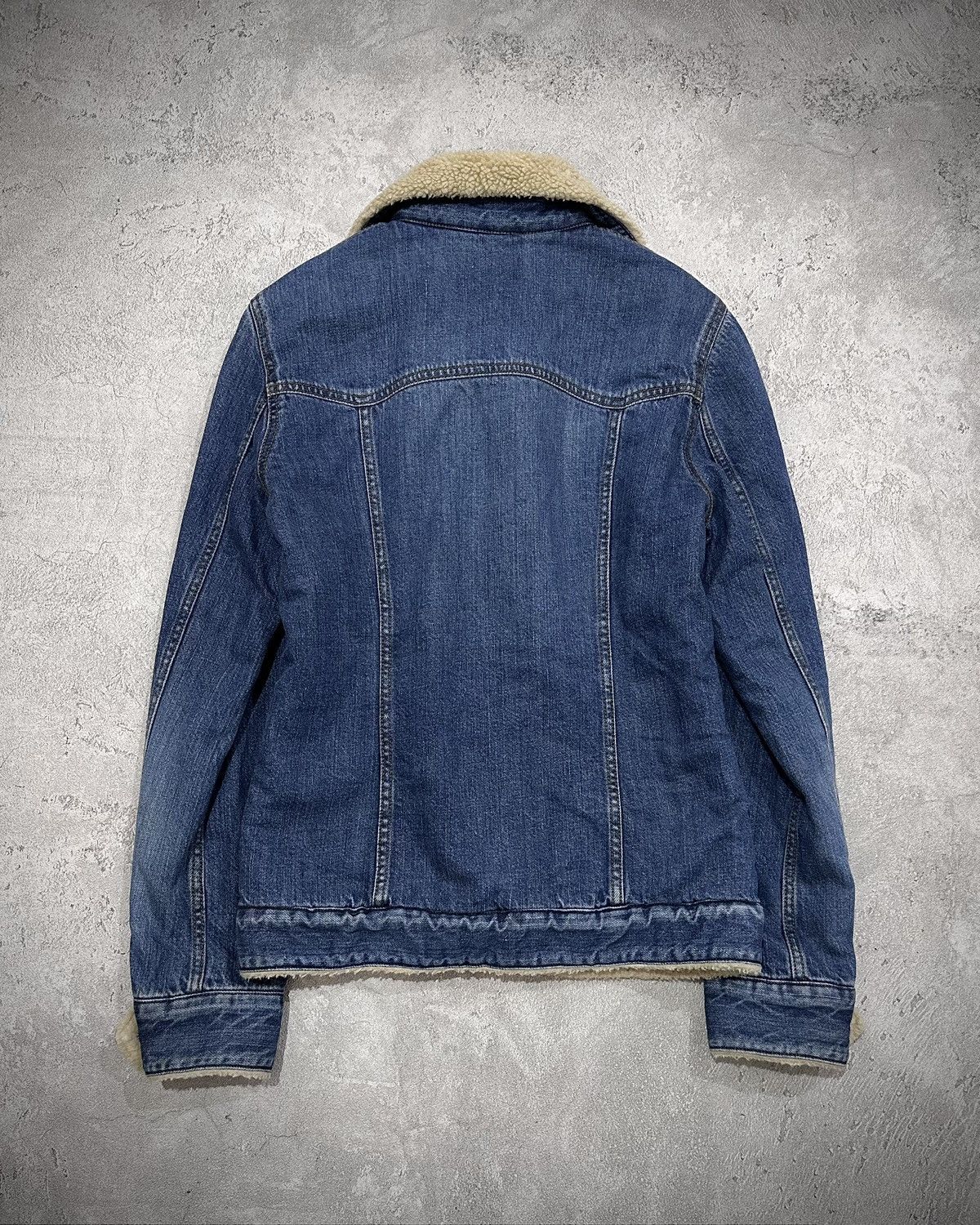 Hysteric Glamour 2000s Hysteric Glamour Sherpa Denim Jacket Size US S / EU 44-46 / 1 - 7 Thumbnail