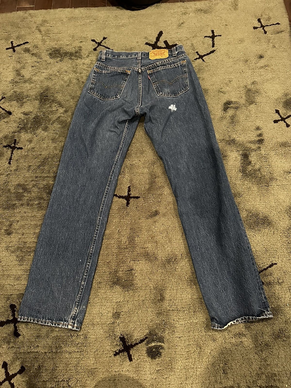 Levi's × Vintage 90’s Dark Blue Levi’s Size US 28 / EU 44 - 1 Thumbnail