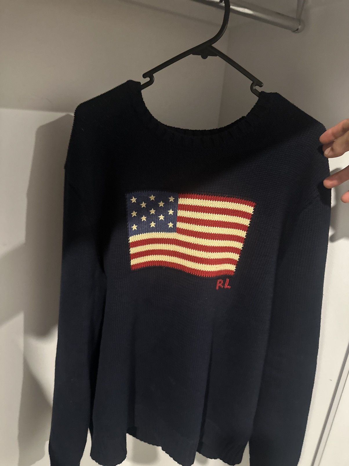 Polo Ralph Lauren Polo Ralph Lauren Flag Sweater Size US L / EU 52-54 / 3 - 1 Thumbnail
