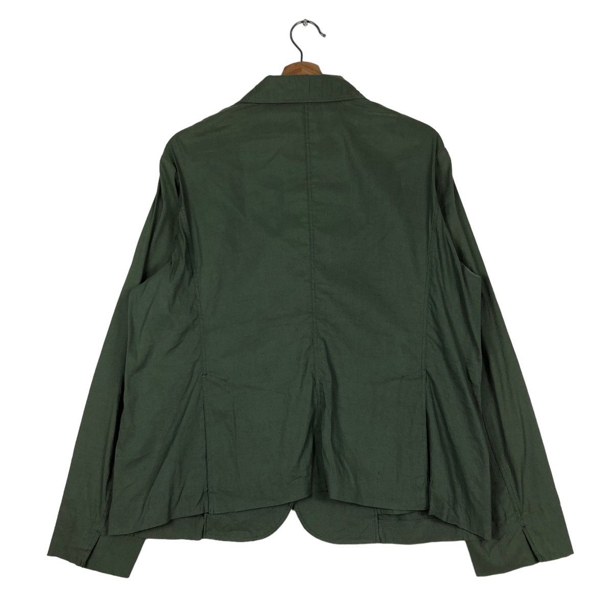 Japanese Brand 🔥Olive Green Military Vintage Chore Jacket Mackintosh Size US M / EU 48-50 / 2 - 8 Thumbnail