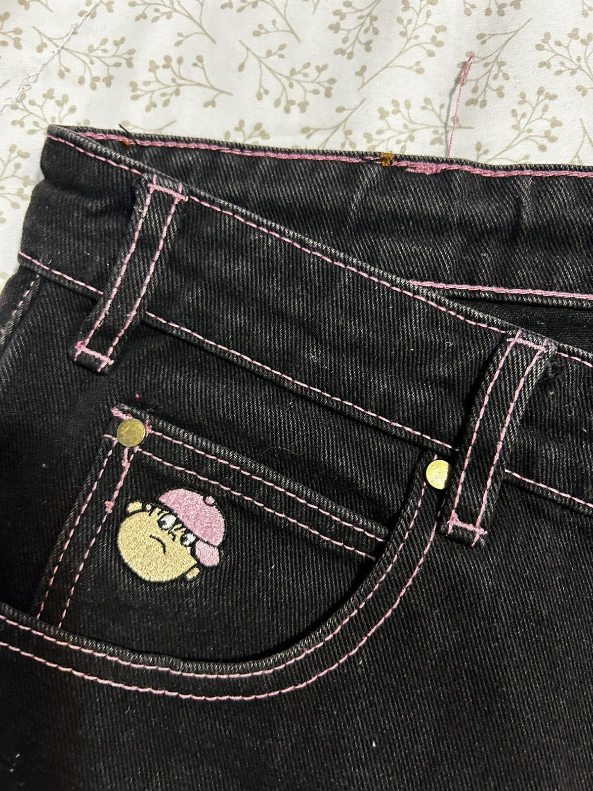 Butter Goods Santosuosso Butter Denim Jeans Pink Stitch Size US 36 / EU 52 - 5 Thumbnail