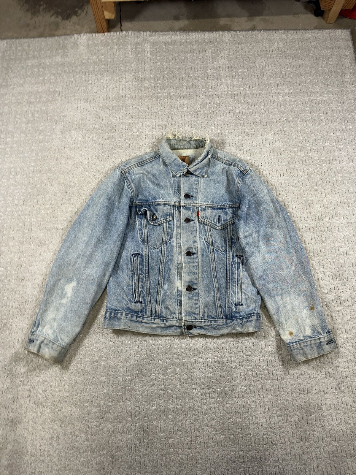 Levi's Vintage Clothing Vintage 1960’s Big E Levi’s Strauss & Co Denim Jacket Size US XXS / EU 40 - 2 Thumbnail