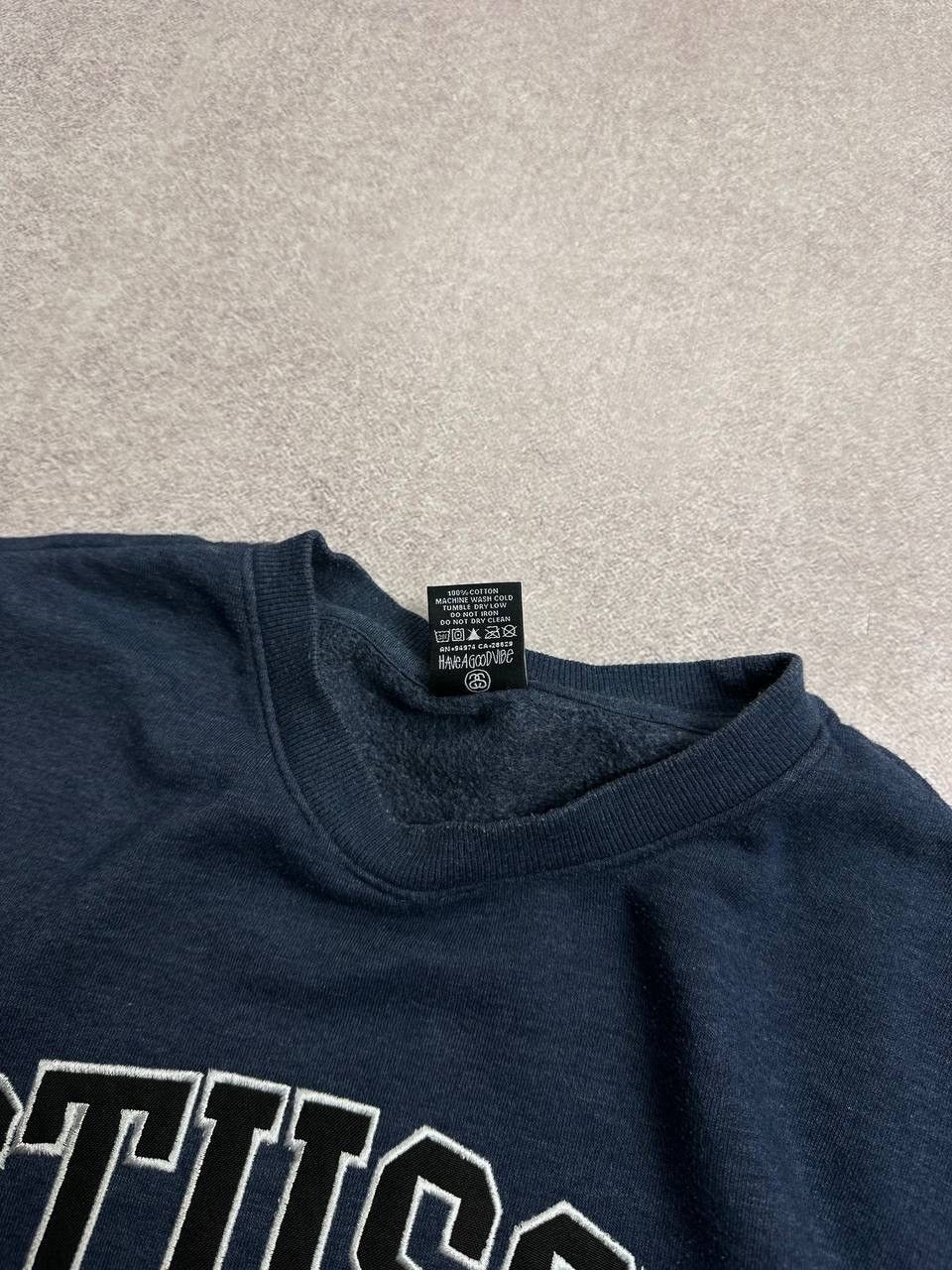 Stussy Vintage Stussy Spellout Boxy Sweatshirt Y2K Rare M Size US M / EU 48-50 / 2 - 5 Thumbnail