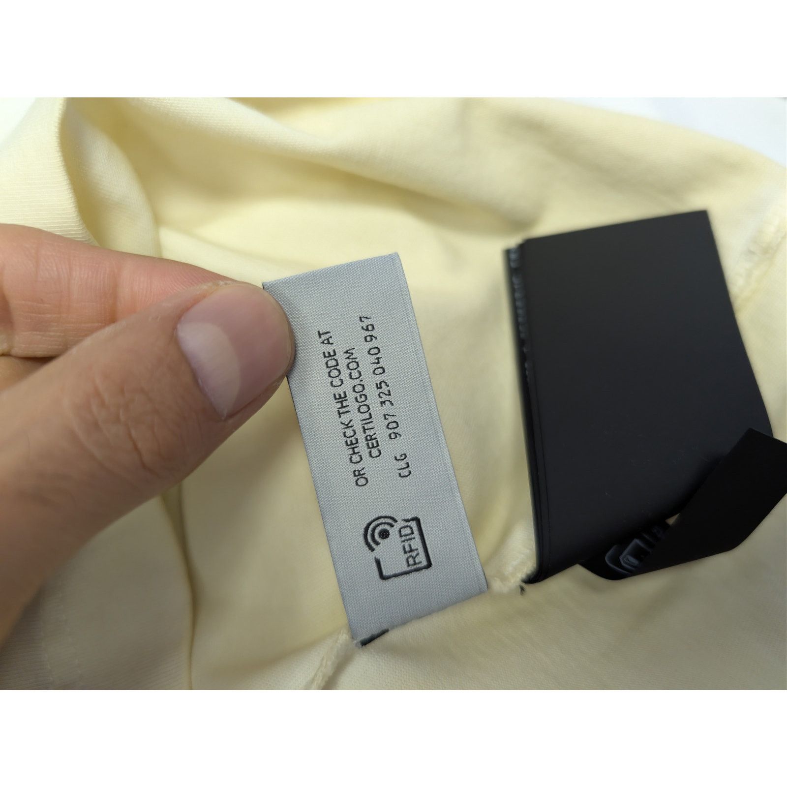 Palm Angels o1rshd1 Double Oversized LA T-Shirt in Off White / Yellow Size US XXL / EU 58 / 5 - 22 Thumbnail