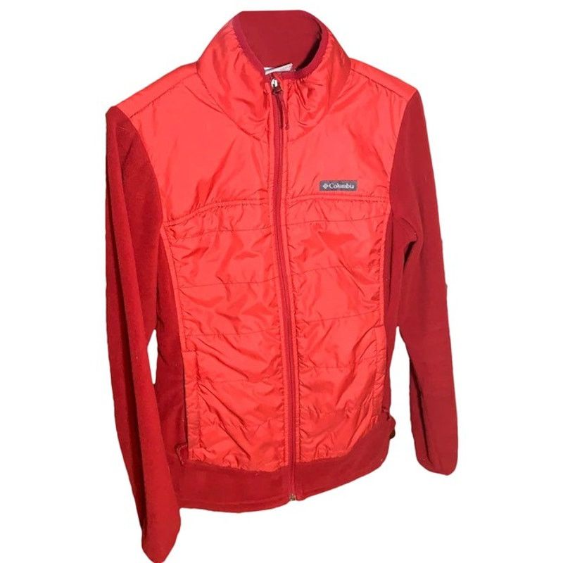 Columbia Columbia Women's Red Lightweight Puffer Winter Jacket Size M Size M / US 6-8 / IT 42-44 - 1 Thumbnail