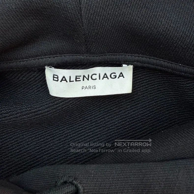 Balenciaga Balenciaga Hood with logo sweatshirt Size US S / EU 44-46 / 1 - 4 Thumbnail
