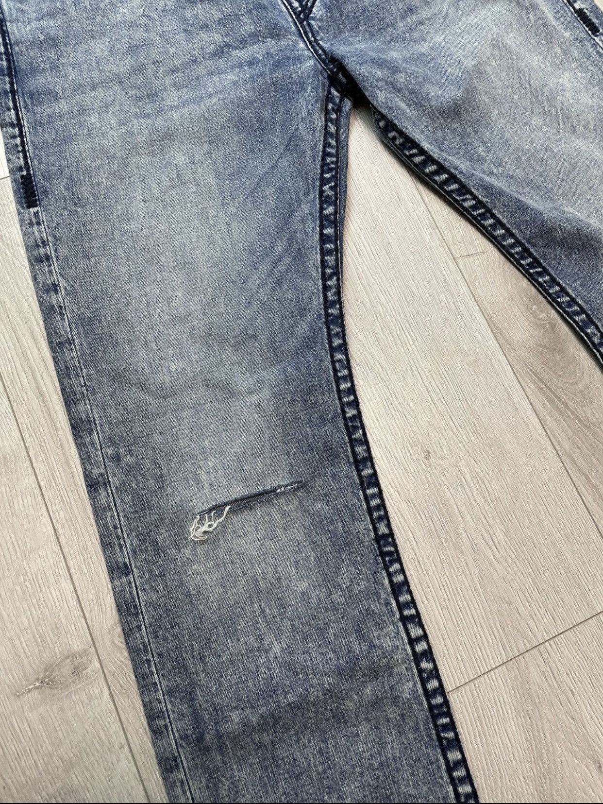 True Religion × Vintage True Religion Cool Distressed Vintage Jeans Size US 36 / EU 52 - 9 Thumbnail