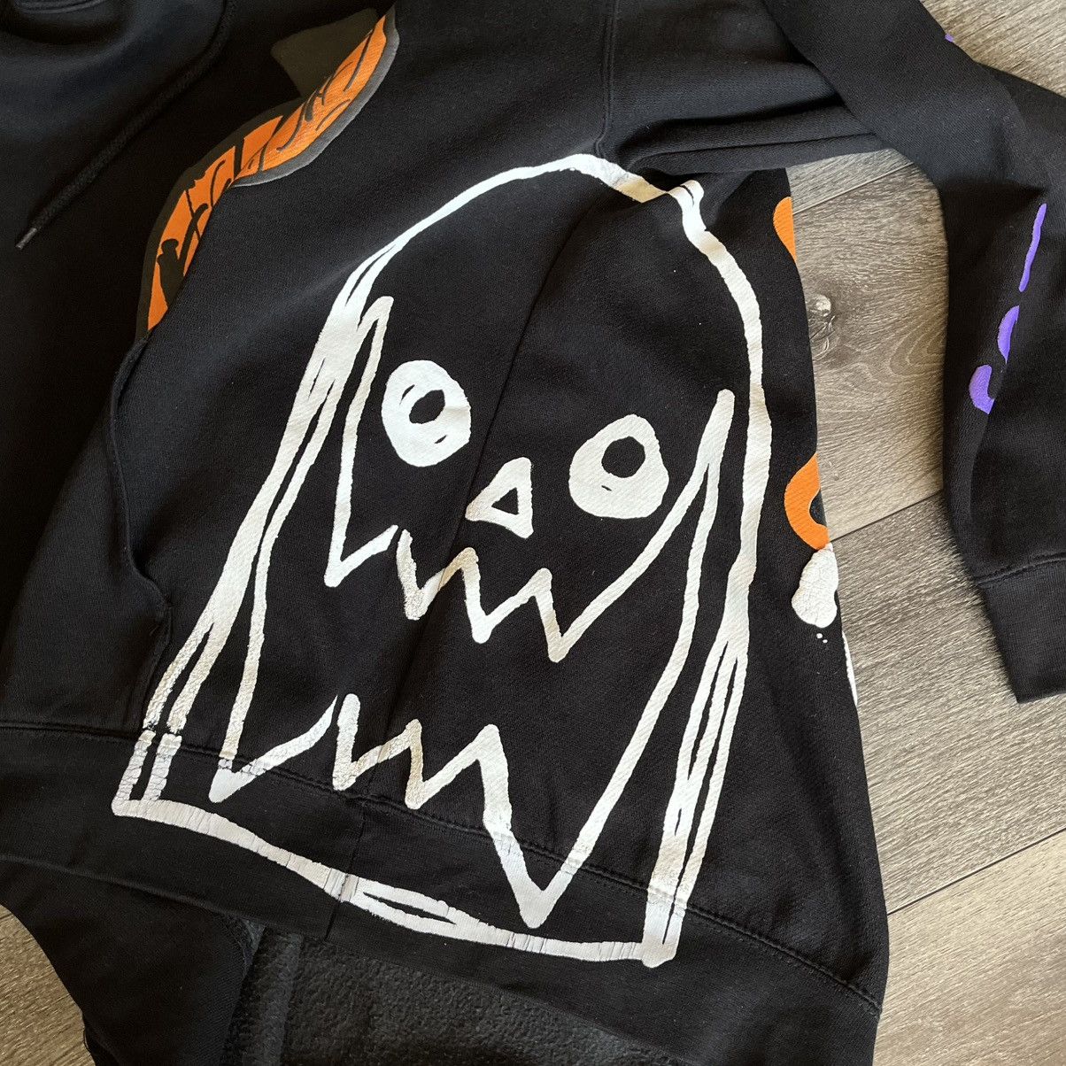 Asspizza Asspizza 2022 Pumpkin Nothing Matters Puff Print Logo Hoodie Size US L / EU 52-54 / 3 - 8 Thumbnail