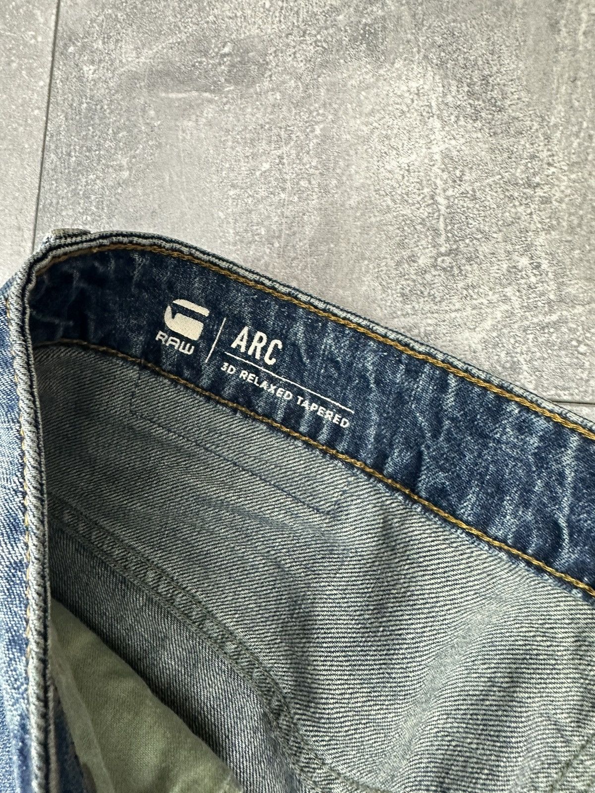 G-Star G-Star Raw 3D Relaxed Tapered Denim Jeans Pants Size US 30 / EU 46 - 15 Thumbnail