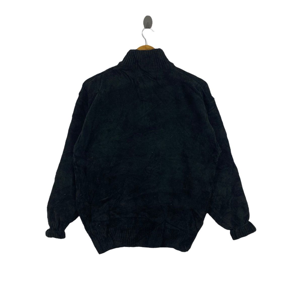 Japanese Brand SPARIO Japanese Brand Black Half Zipper Sweatshirt Size US M / EU 48-50 / 2 - 3 Thumbnail