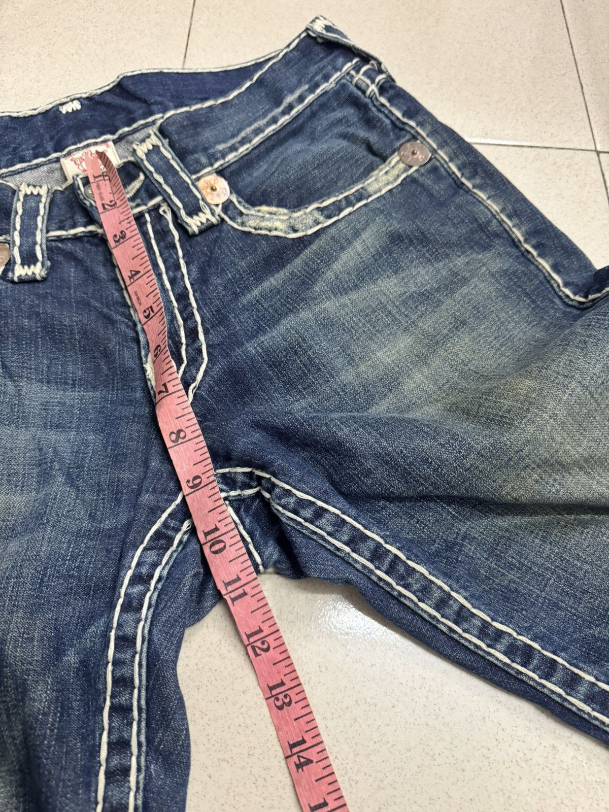 True Religion TRUE RELIGION JOEY SUPER T FLAP FLARE JEANS Size US 34 / EU 50 - 11 Thumbnail