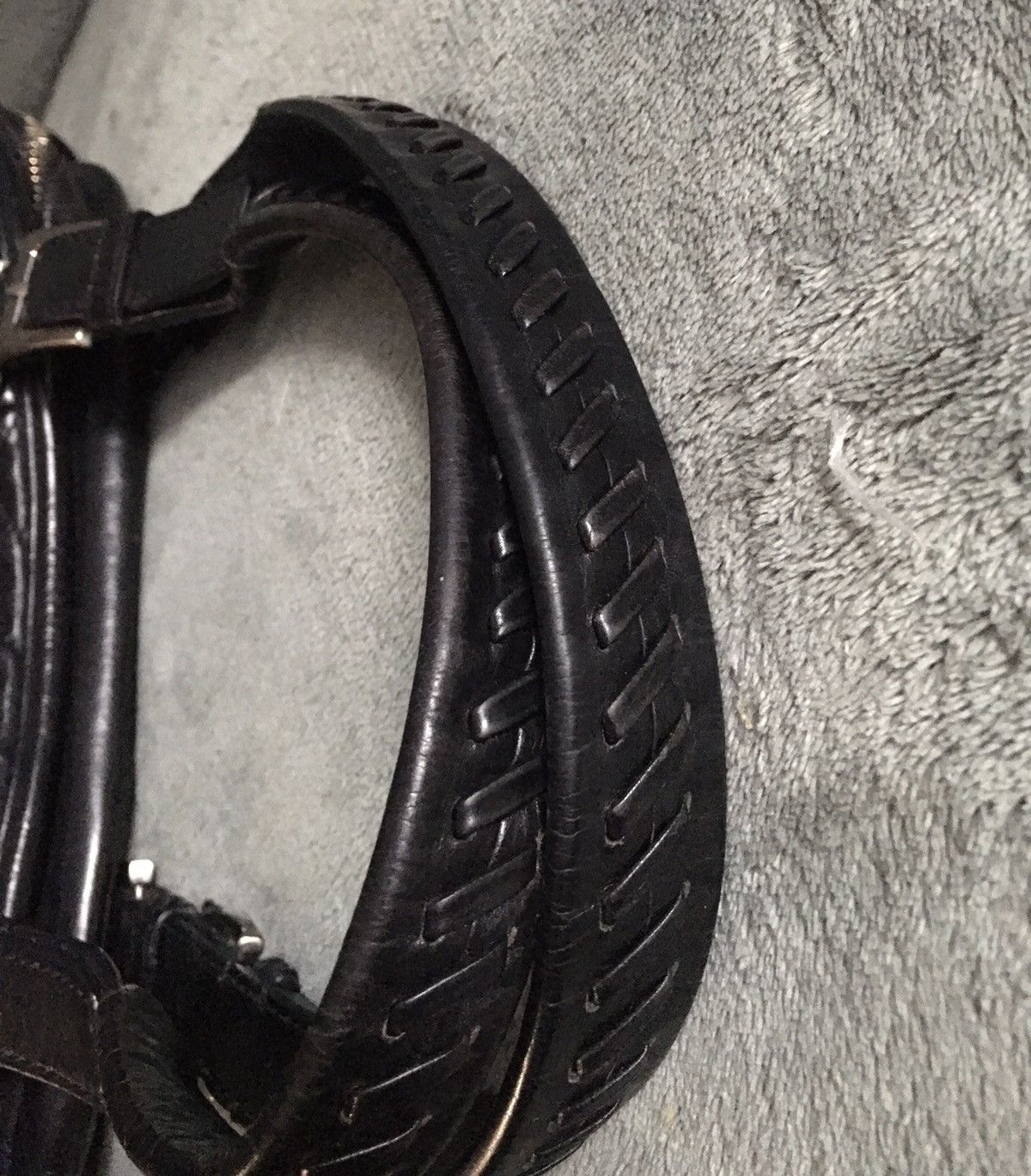 Kenzo KENZO Leather Black Metal Logo Handbag Shoulder Bag Size ONE SIZE - 10 Thumbnail