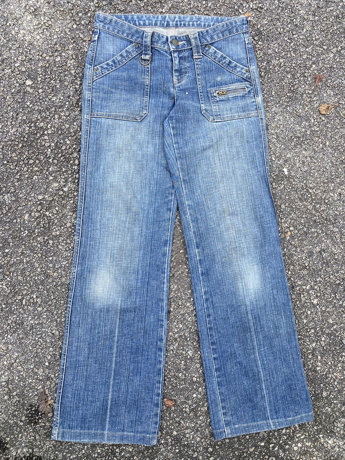 Japanese Brand × Uniqlo × Vintage Vintage Uniqlo Bush Pants Bootcut Size US 29 - 2 Thumbnail