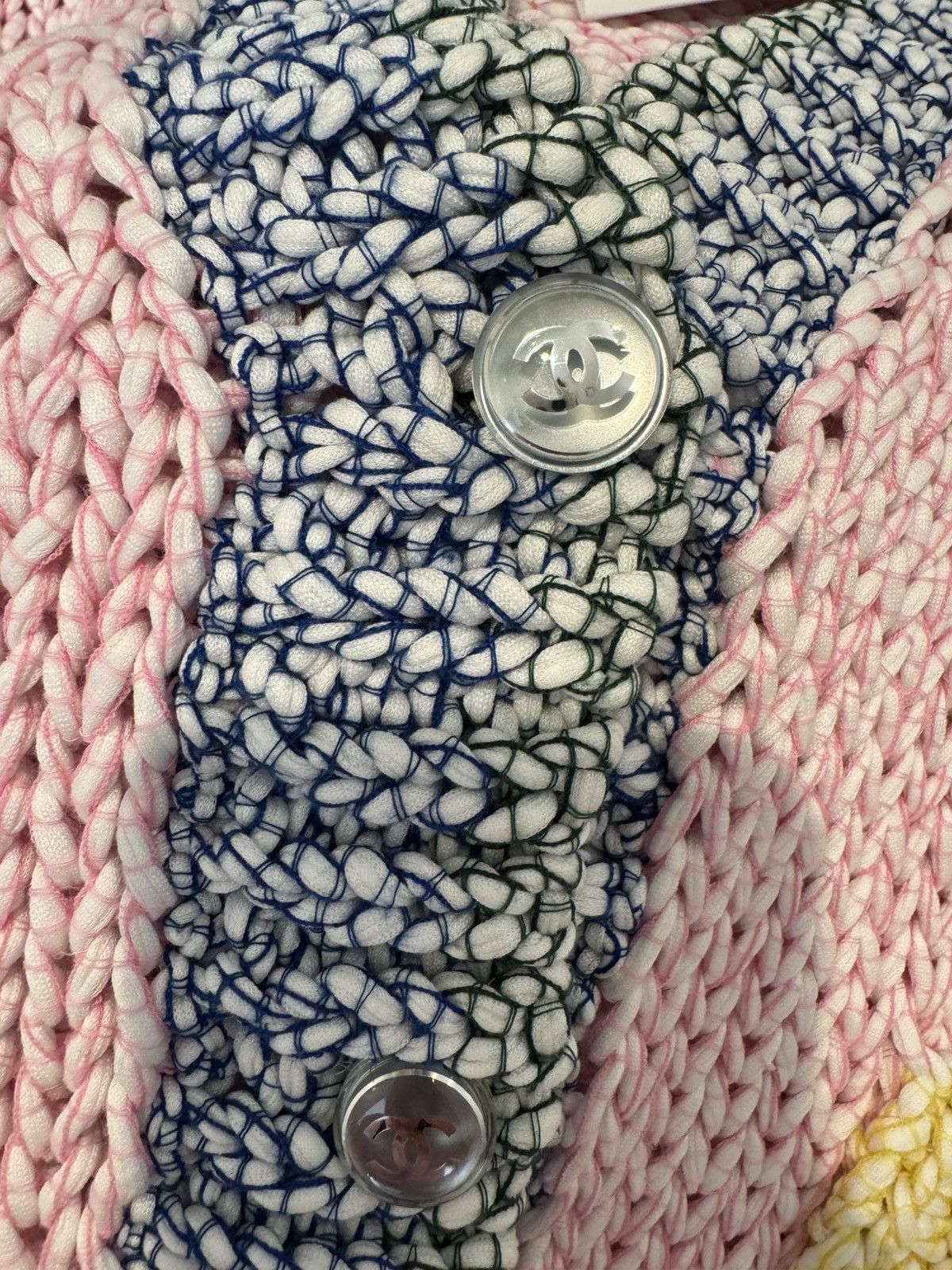 Chanel Chanel 23P Multicolored cardigan szie 36 Size XS / US 0-2 / IT 36-38 - 6 Thumbnail