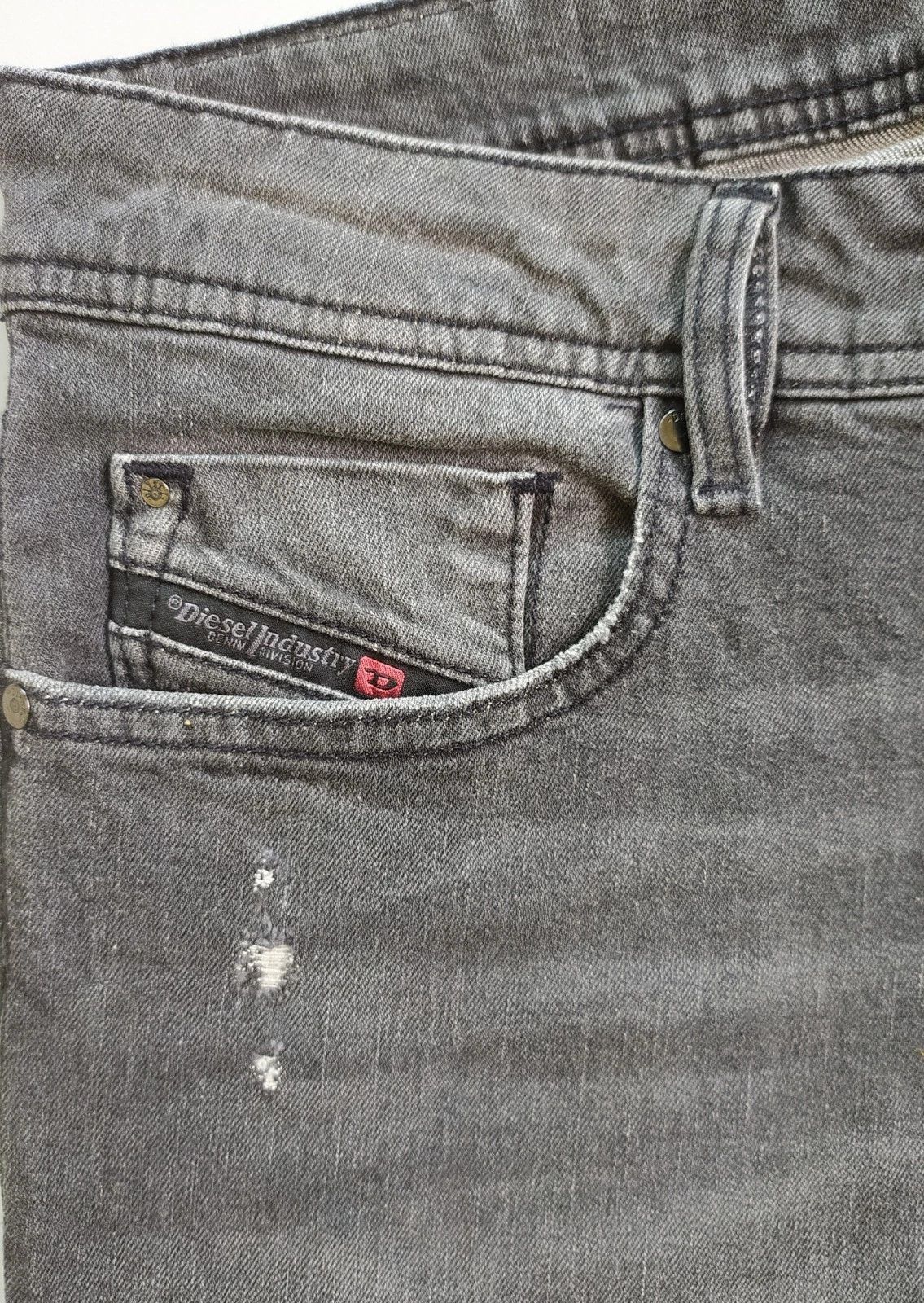 Diesel Diesel TROXER L.32 MENS JEANS SLTP/9992 Size US 34 / EU 50 - 7 Thumbnail