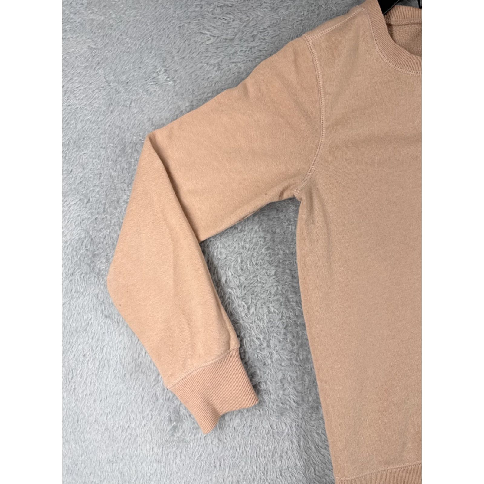 The North Face VINTAGE The North Face Sweater Shirt Womens Small Peach Pullover Cotton Blend Long Sleeve Size S / US 4 / IT 40 - 3 Thumbnail