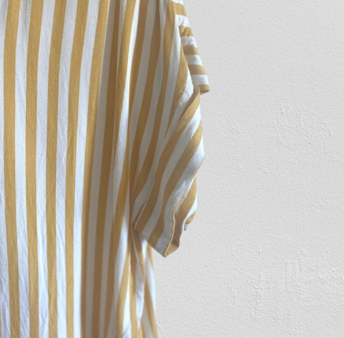 Other PER SE BY CARLISLE SHORT SLEEVE STRIPED BUTTON UP BLOUSE TOP Size L / US 10 / IT 46 - 8 Thumbnail