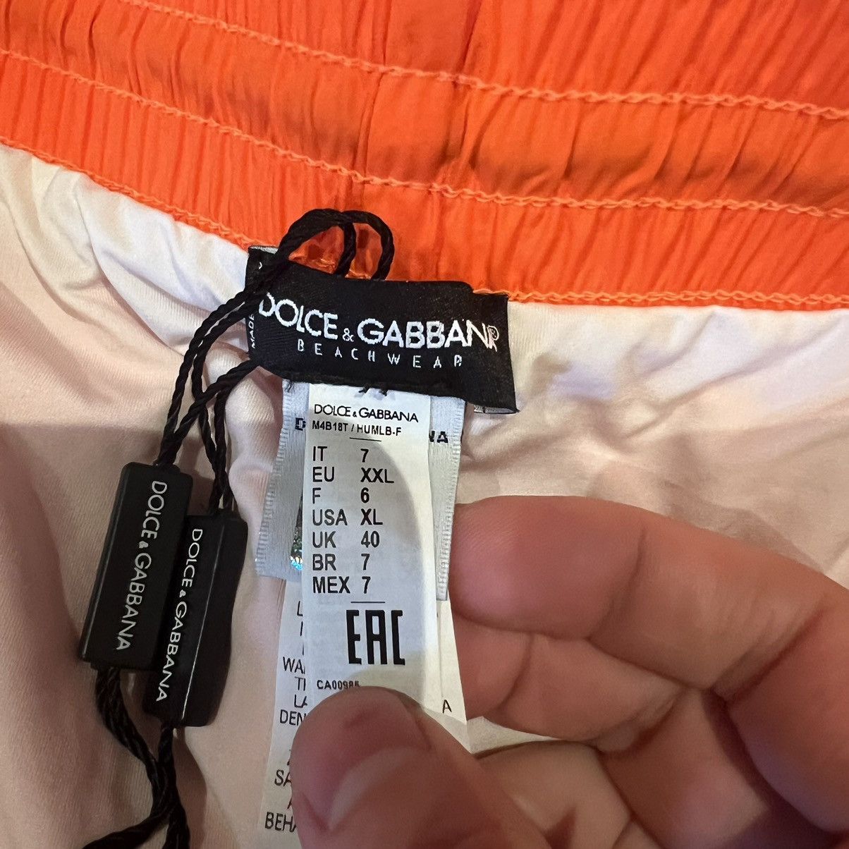Dolce & Gabbana D&G shorts swimwear joggers print XXL logo Dolce and Gabanna Size US 40 / EU 56 - 5 Thumbnail