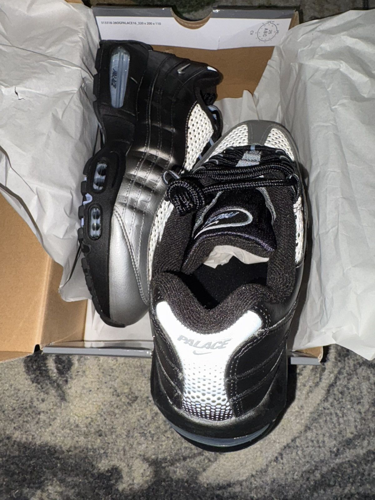 Palace Nike Air Max 95 Big Bubble Palace (SHIPS FRIDAY) Size US 8.5 / EU 41-42 - 3 Thumbnail