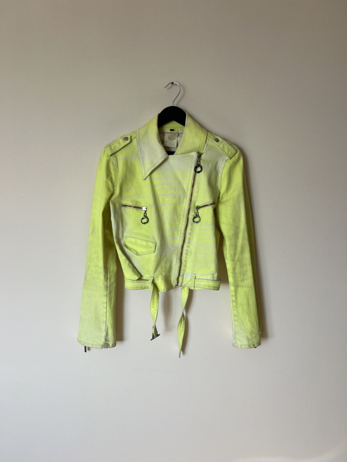 Just Cavalli Roberto Just Cavalli VTG Jeans Denim Cropped Jacket Size US M / EU 48-50 / 2 - 1 Thumbnail