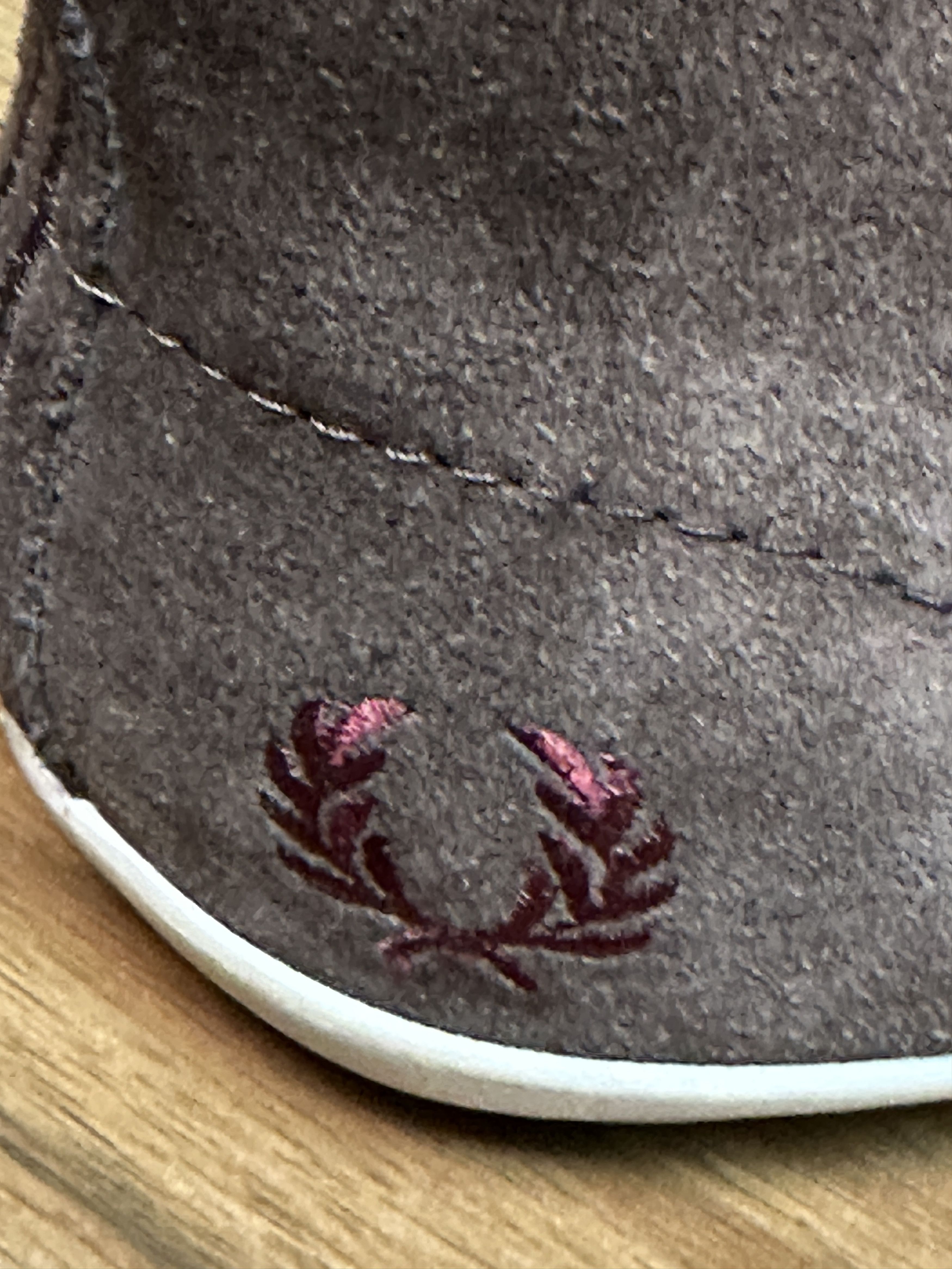 Fred Perry Fred Perry Byron Men's Mid Suede Dark Chocolate Shoes Size US 9 / EU 42 - 4 Thumbnail