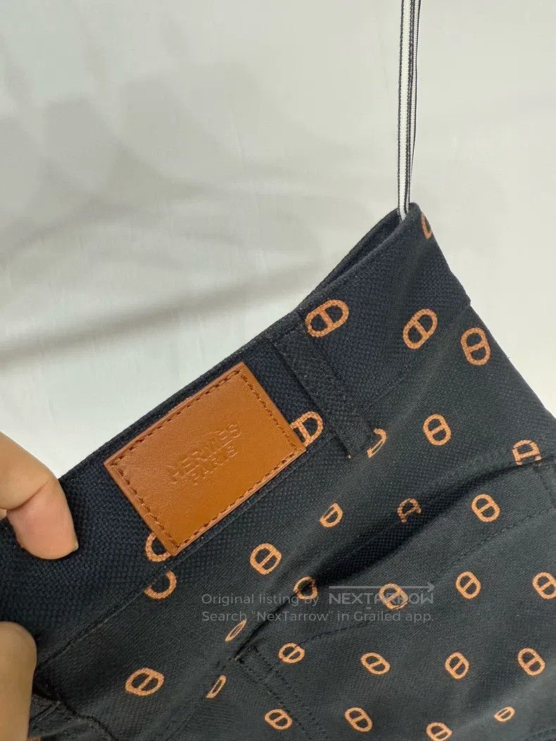 Hermes Hermes Pig Nose Denim Shorts Size 25" / US 0 / IT 36 - 4 Thumbnail