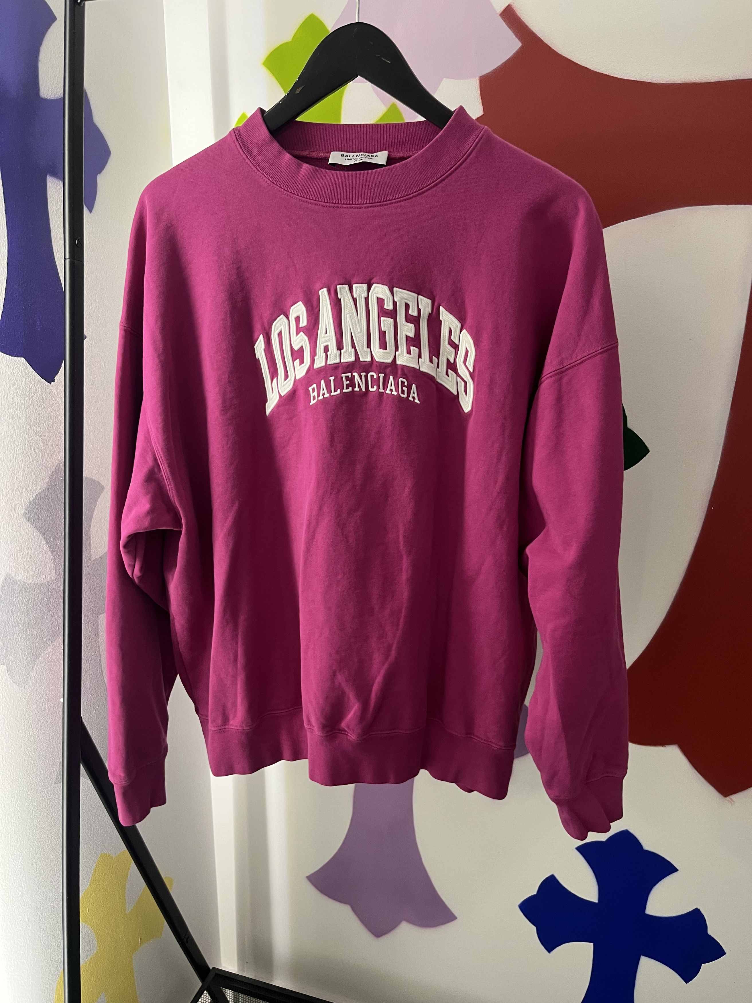 Balenciaga Balenciaga Los Angeles Sweatshirt Size US M / EU 48-50 / 2 - 1 Thumbnail