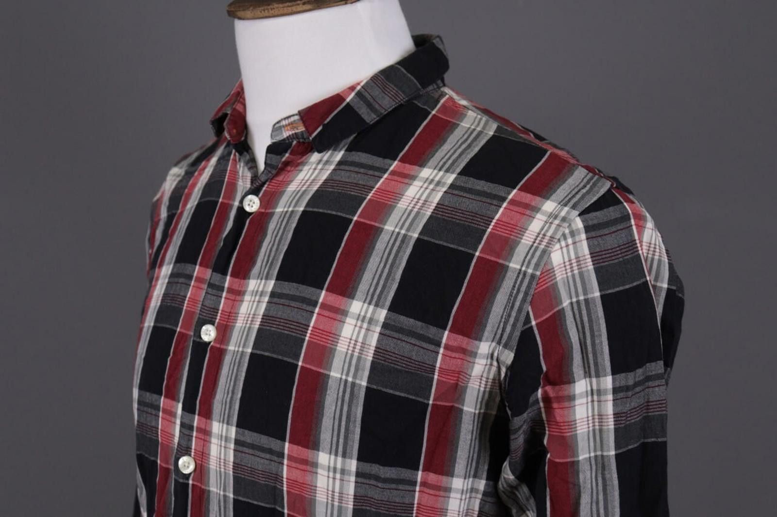 Nudie Jeans Nudie Jeans Co. Multicolor Check Lightweight Shirt Size M Size US M / EU 48-50 / 2 - 6 Thumbnail