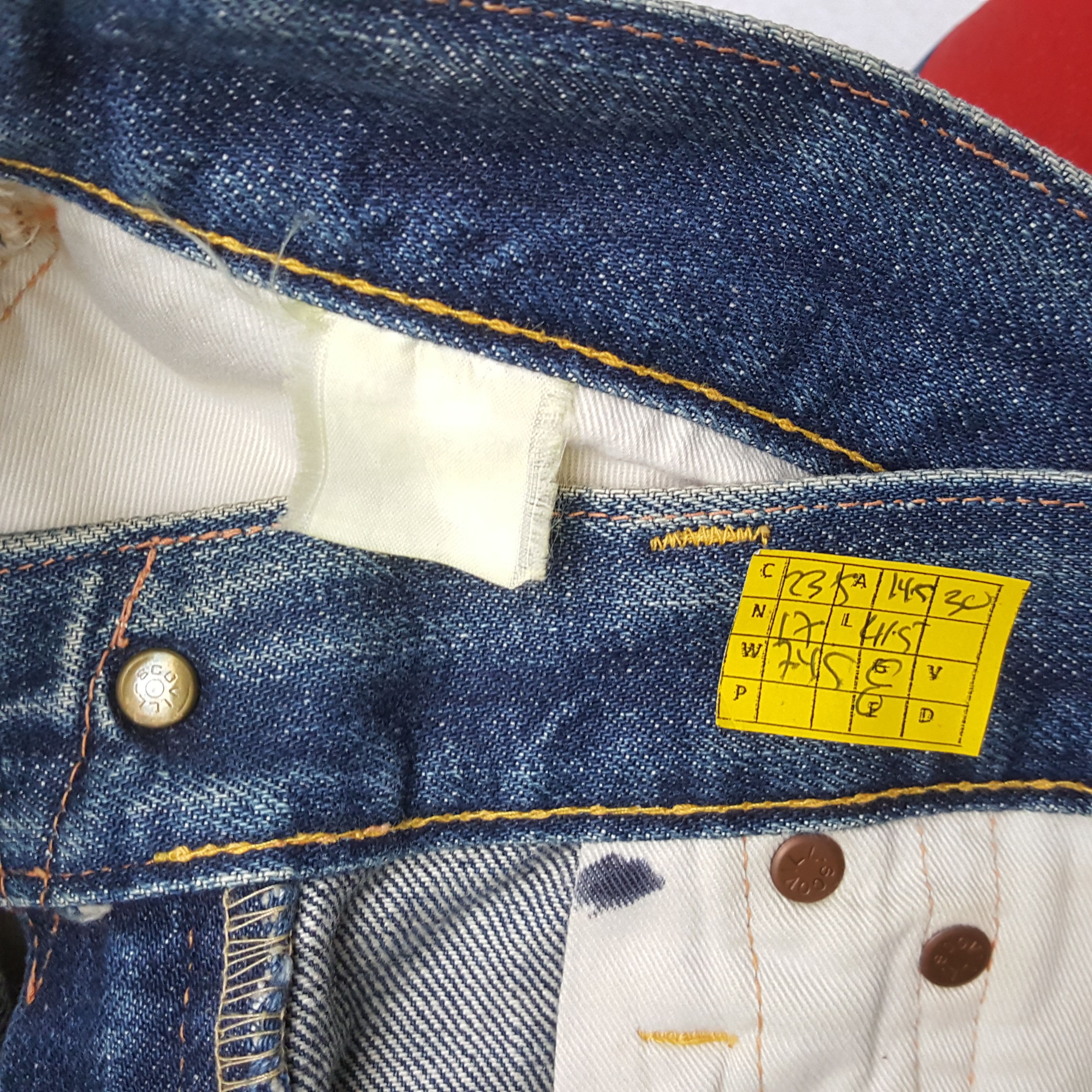 Evisu × Japanese Brand × Vintage Vintage EVIS Japanese Brand Daicock Custom Style Jeans Size US 29 - 14 Thumbnail