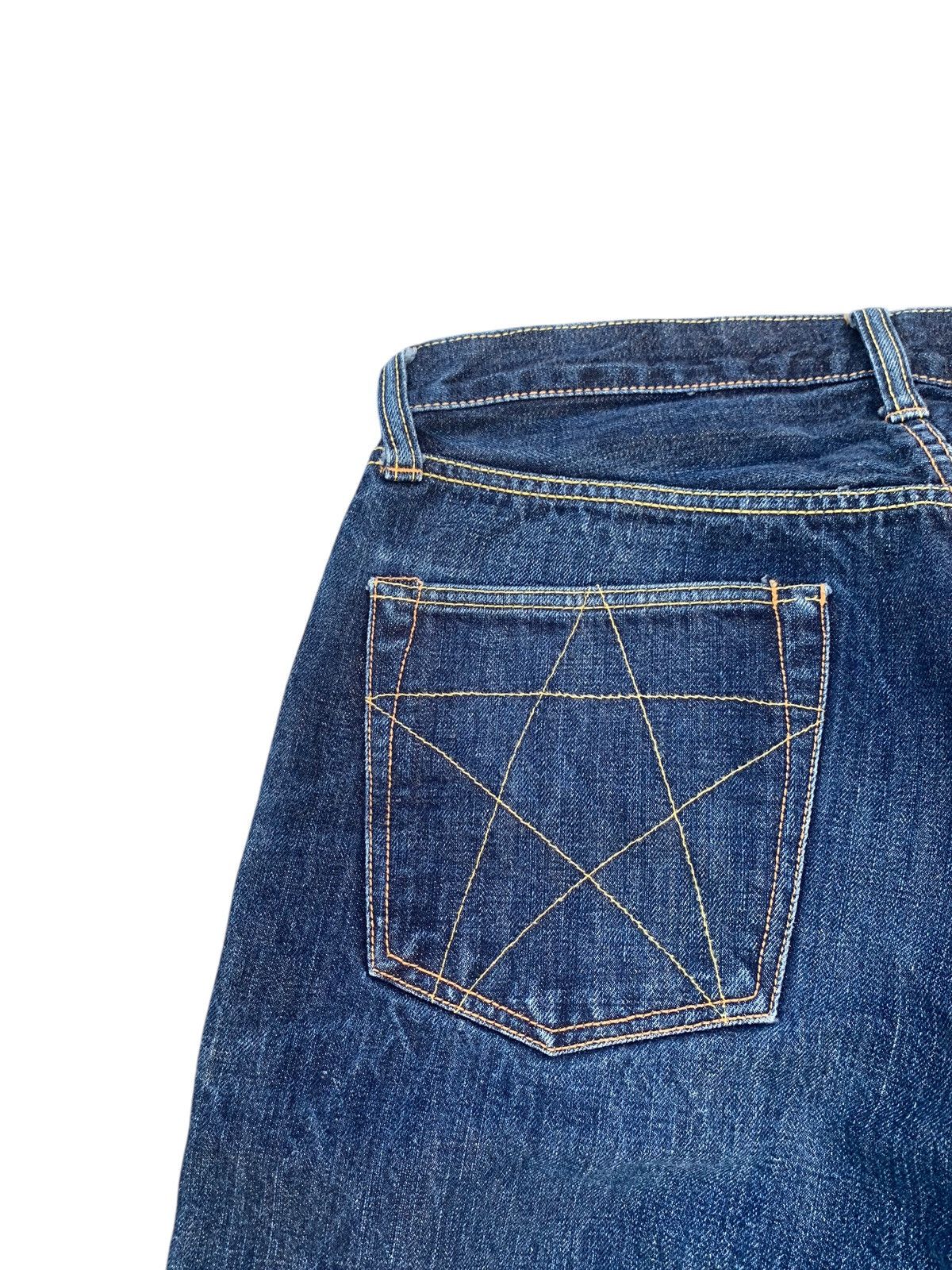 Kapital RARE VINTAGE SUGAR CANE STAR SELVEDGE JAPANESE DENIM Size US 32 / EU 48 - 12 Thumbnail