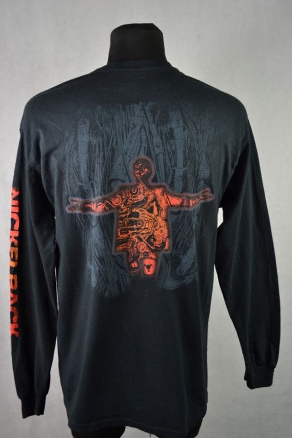 Band Tees NICKELBACK FEED THE MACHINE TOUR 2018 Longsleeve Size US M / EU 48-50 / 2 - 2 Thumbnail